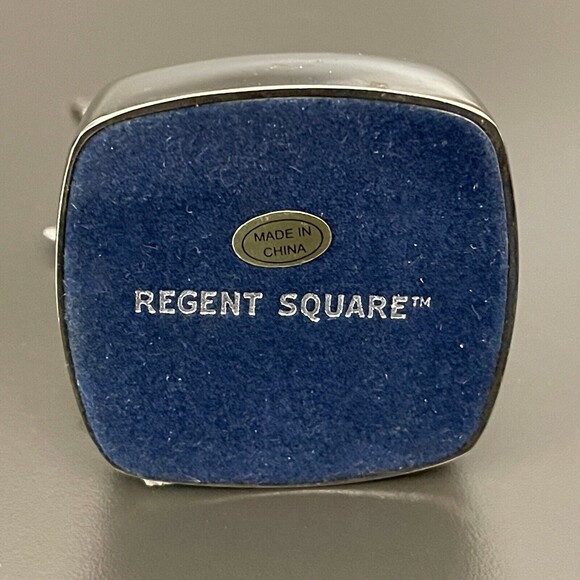 Harvey Lewis Designs Regent Square 6" Silver Plated Votive Candle Holder Deer - Picture 9 of 12